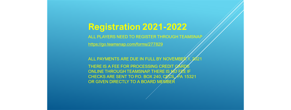 2021-2022 Registration